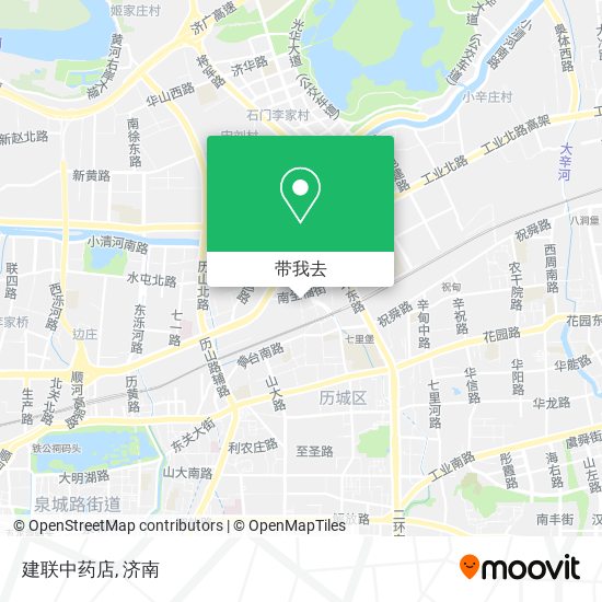 建联中药店地图