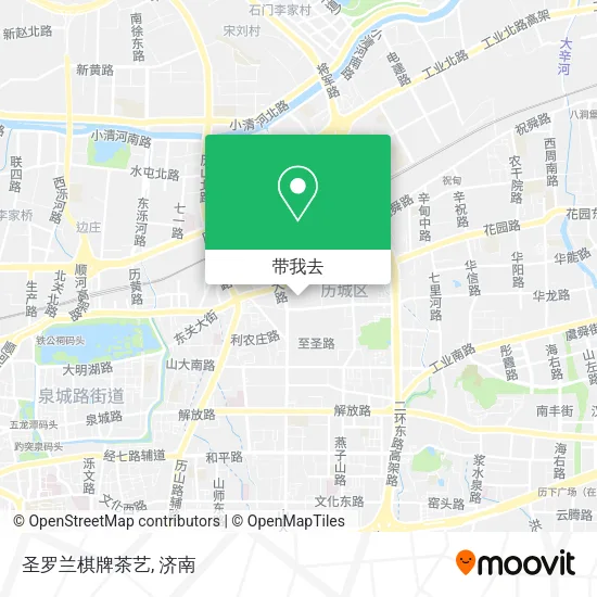 圣罗兰棋牌茶艺地图