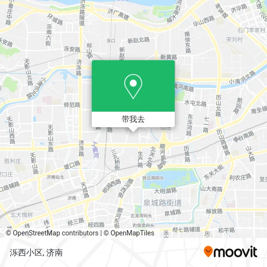 泺西小区地图