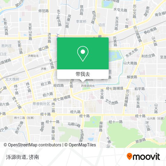 泺源街道地图