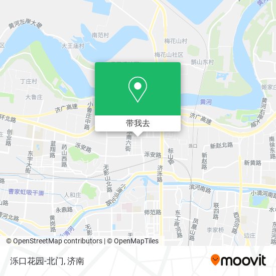 泺口花园-北门地图