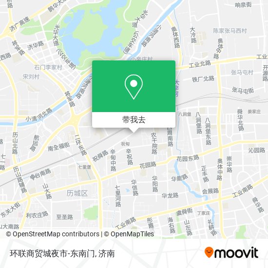 环联商贸城夜市-东南门地图