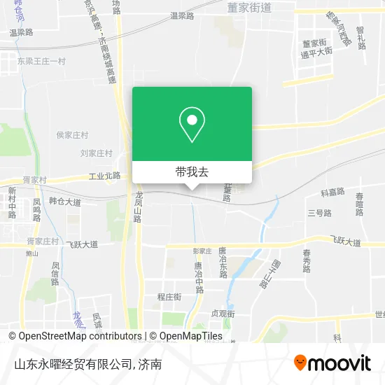 山东永曜经贸有限公司地图