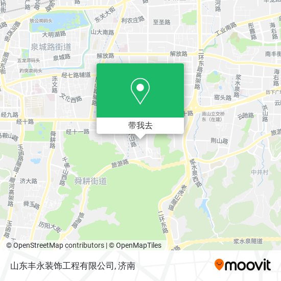 山东丰永装饰工程有限公司地图
