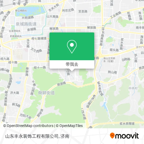 山东丰永装饰工程有限公司地图
