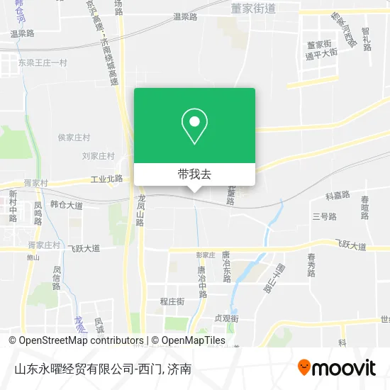 山东永曜经贸有限公司-西门地图