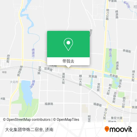 大化集团华饰二宿舍地图