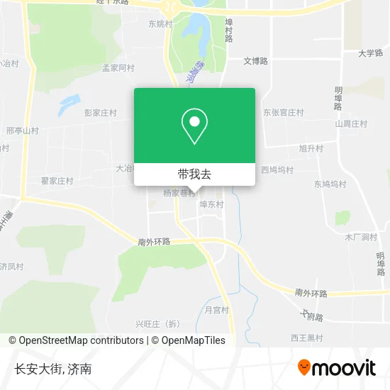 长安大街地图