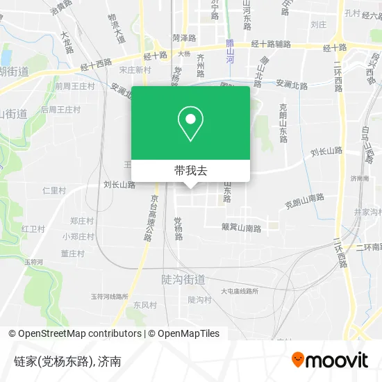 链家(党杨东路)地图