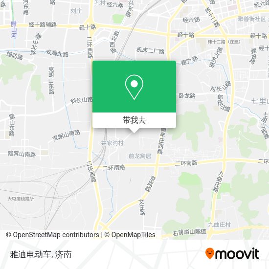 雅迪电动车地图