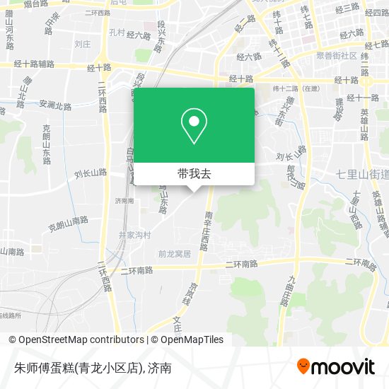 朱师傅蛋糕(青龙小区店)地图
