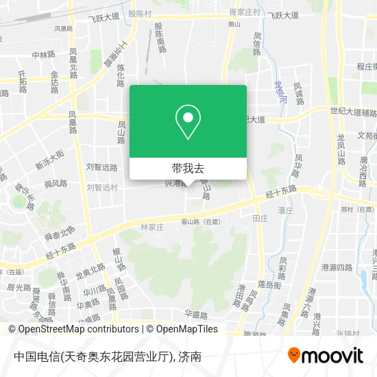 中国电信(天奇奥东花园营业厅)地图