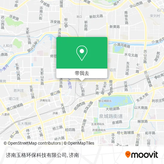 济南玉格环保科技有限公司地图