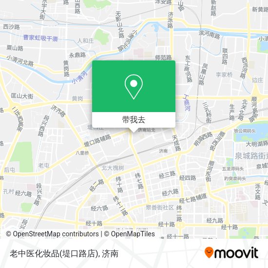 老中医化妆品(堤口路店)地图
