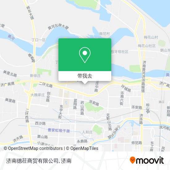 济南德茌商贸有限公司地图