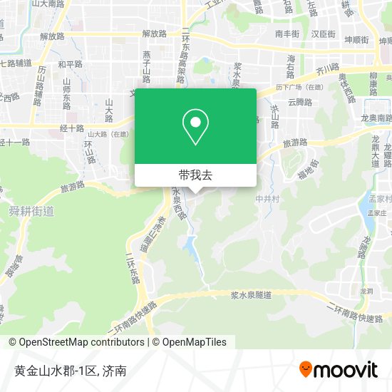 黄金山水郡-1区地图