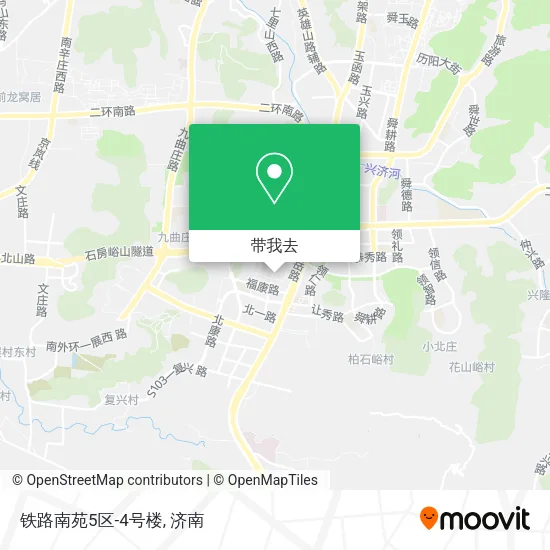 铁路南苑5区-4号楼地图