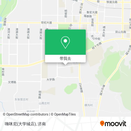 嗨咪尼(大学城店)地图