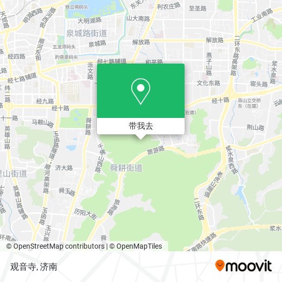 观音寺地图
