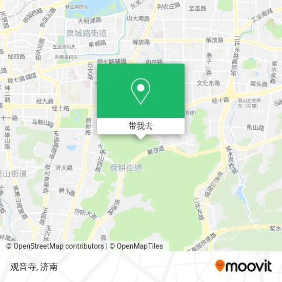 观音寺地图