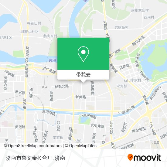济南市鲁文泰拉弯厂地图