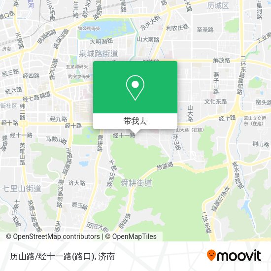 历山路/经十一路(路口)地图