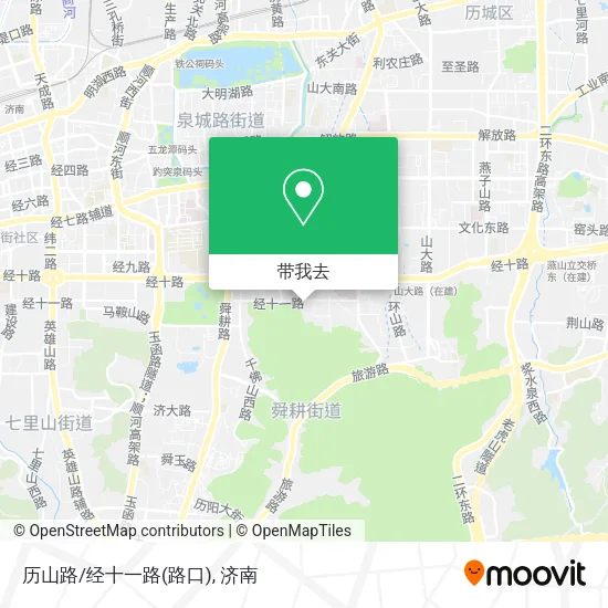 历山路/经十一路(路口)地图