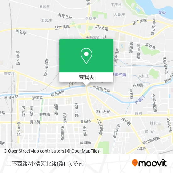 二环西路/小清河北路(路口)地图