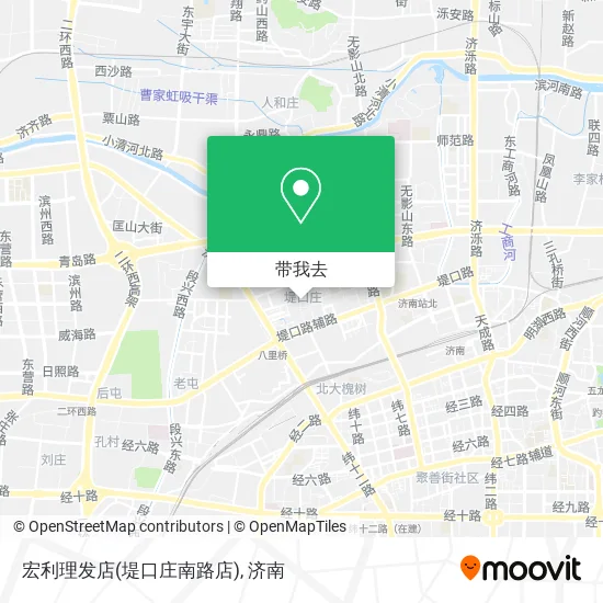 宏利理发店(堤口庄南路店)地图