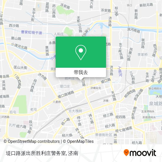 堤口路派出所胜利庄警务室地图