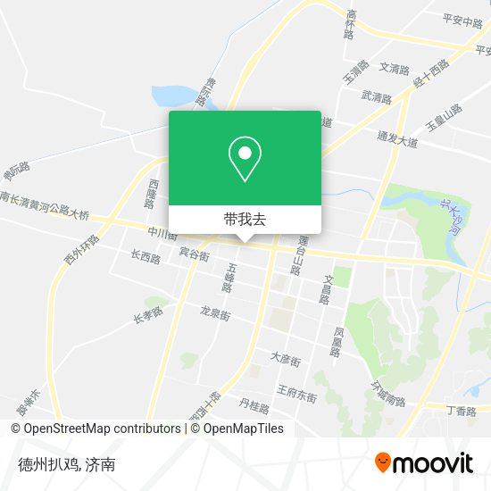 德州扒鸡地图