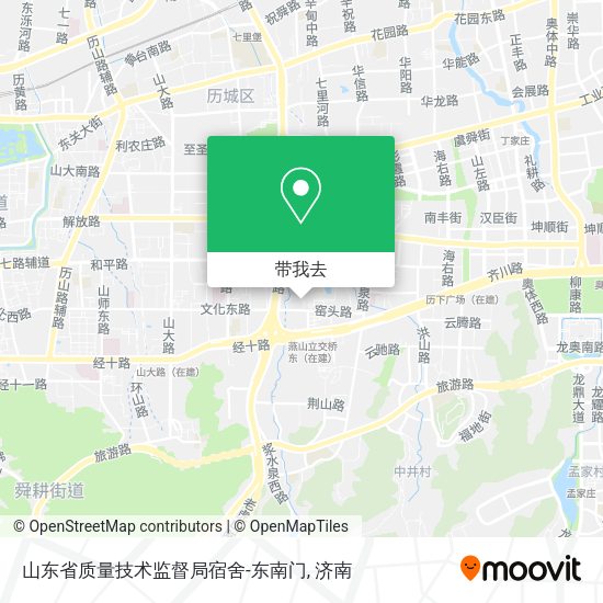 山东省质量技术监督局宿舍-东南门地图