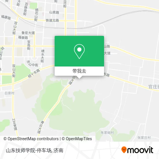 山东技师学院-停车场地图