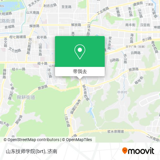 山东技师学院(brt)地图
