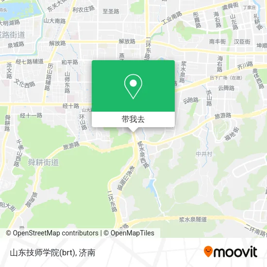 山东技师学院(brt)地图
