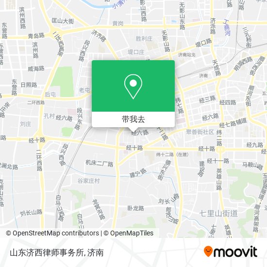 山东济西律师事务所地图