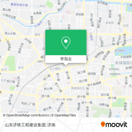 山东济铁工程建设集团地图