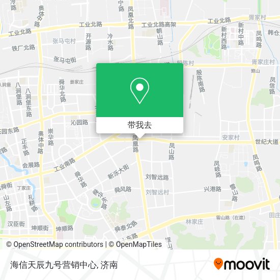 海信天辰九号营销中心地图