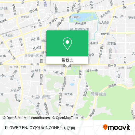 FLOWER ENJOY(银座INZONE店)地图