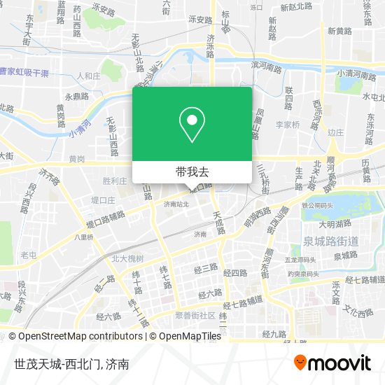 世茂天城-西北门地图