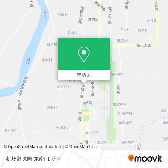 机场野味园-东南门地图