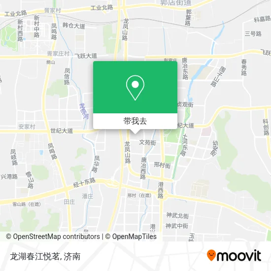 龙湖春江悦茗地图