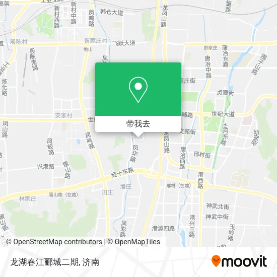 龙湖春江郦城二期地图