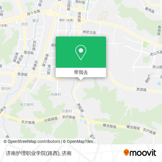 济南护理职业学院(路西)地图