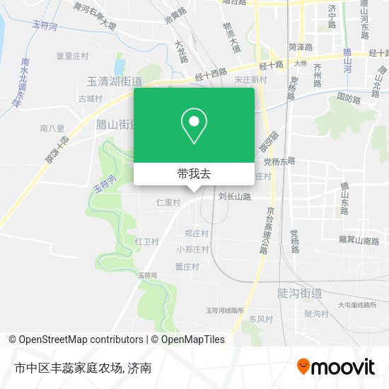 市中区丰蕊家庭农场地图