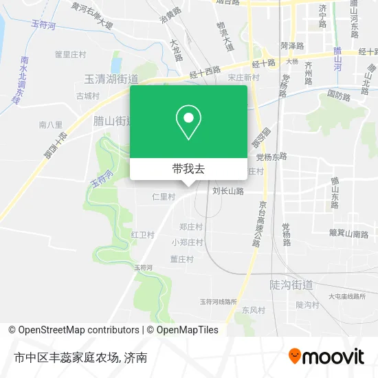 市中区丰蕊家庭农场地图