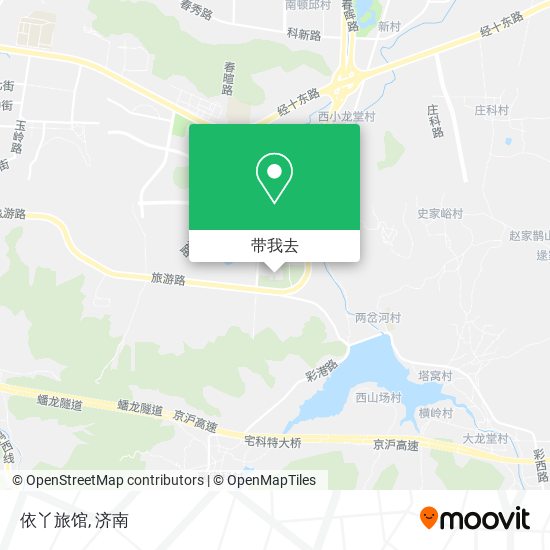 依丫旅馆地图