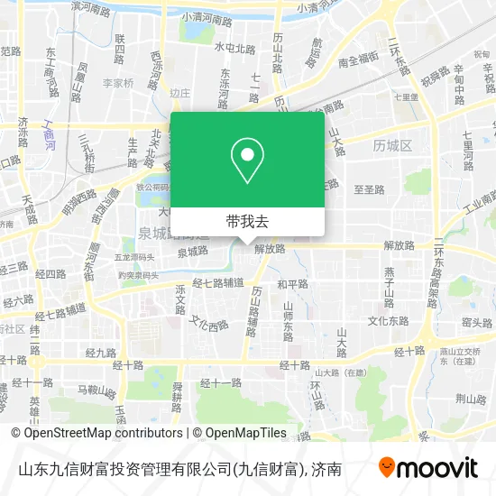 山东九信财富投资管理有限公司地图