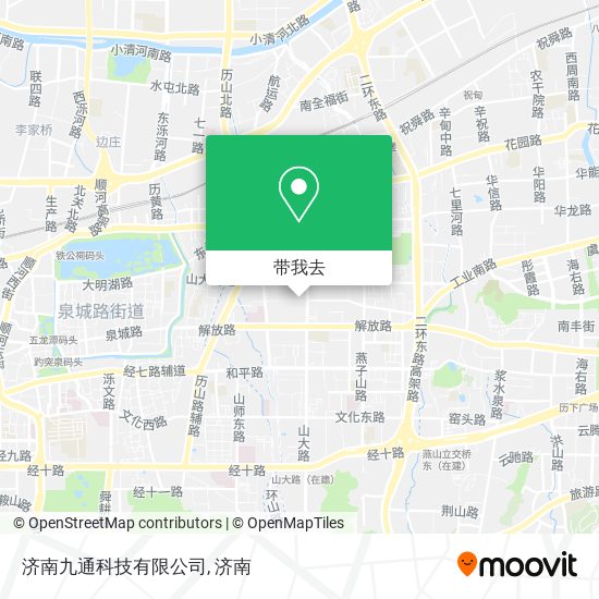 济南九通科技有限公司地图