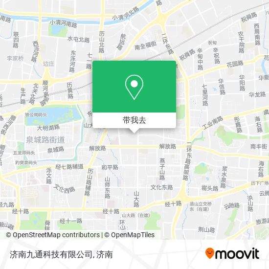 济南九通科技有限公司地图